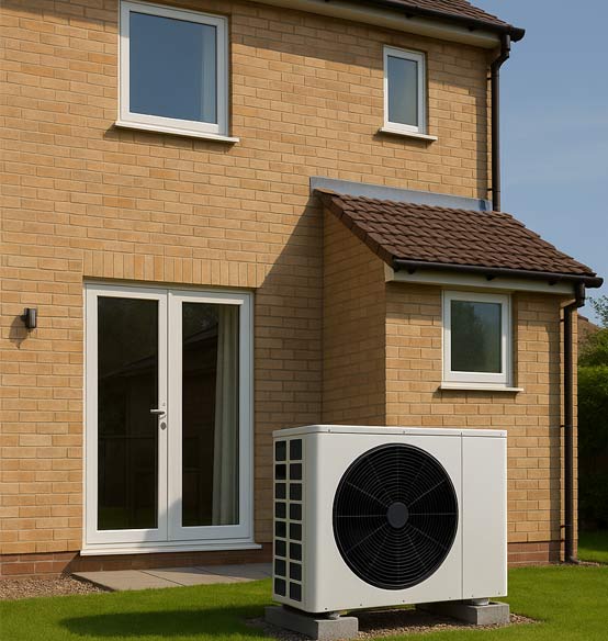 aerotermia vivienda construida