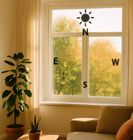 como saber orientacion vivienda