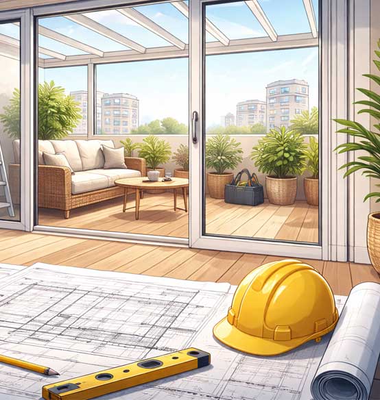 requisitos cerrar terraza